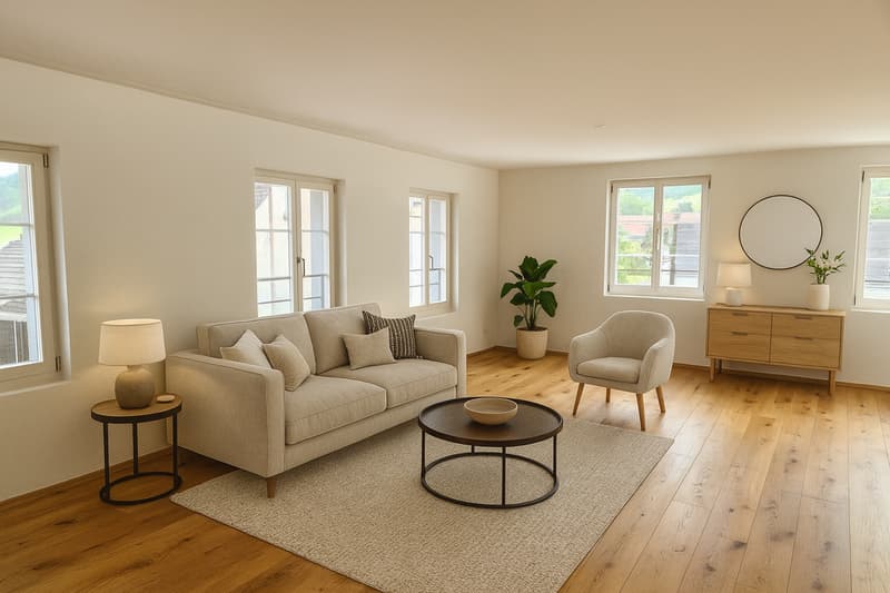 Wohnzimmer (visualisiert)