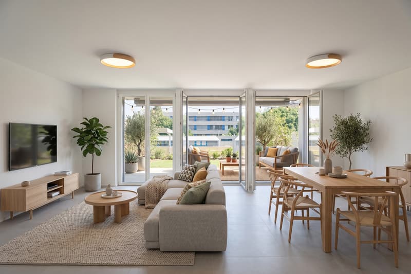 Divercité definiert die Kunst des städtischen Lebens neu - 3,5 Zimmer in einer Doppelhaushälfte (3)
