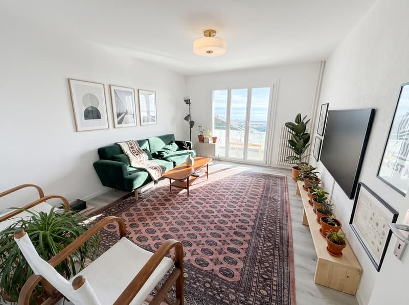 Appartamento 3.5 locali ristrutturato, vista lago, quartiere molto calmo (1)