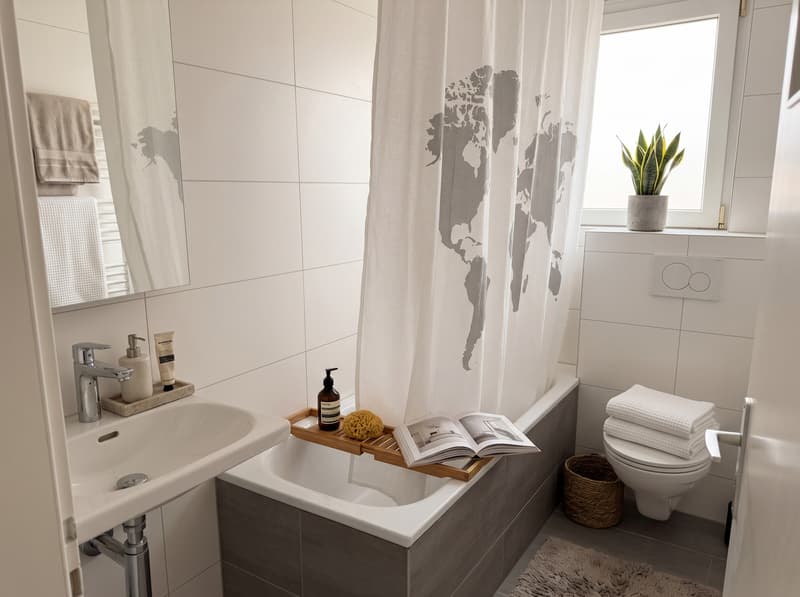 Appartamento 3.5 locali ristrutturato, vista lago, quartiere molto calmo (5)