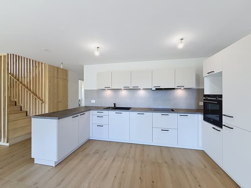 Triplex neuf dans villa avec terrasse et jardin (2)