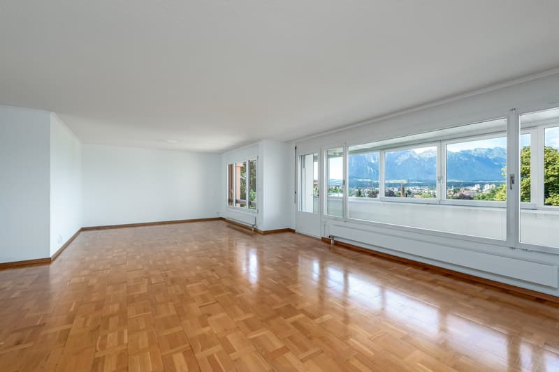 Ampio e luminoso appartamento di 4,5 locali con vista sulla montagna a Thun (6)