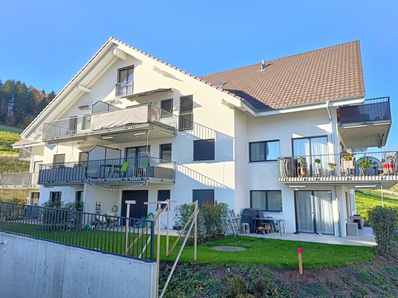 Helle 3-Zimmer-Wohnung mit Balkon und Bergblick in Gerzensee (1)