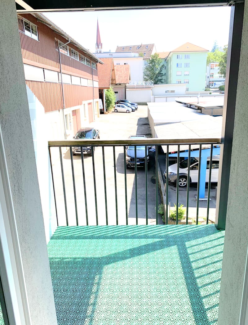 Balkon bearbeitet