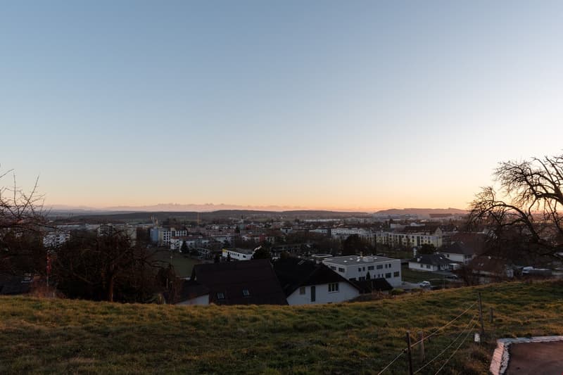 Aussicht von Parzelle