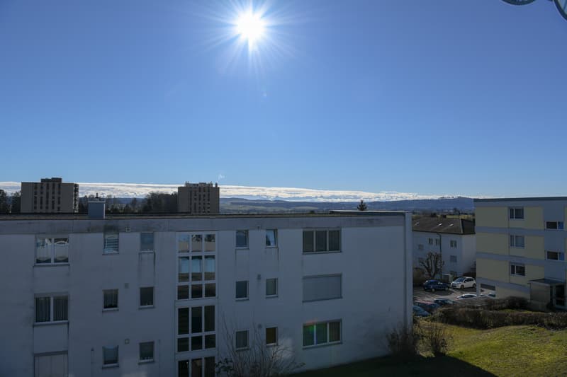 Balkon Sicht Südost