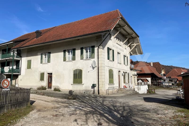 Grosszügiges Grundstück mit Machbarkeitsstudie für eine mögliche Wohnüberbauung. (6)