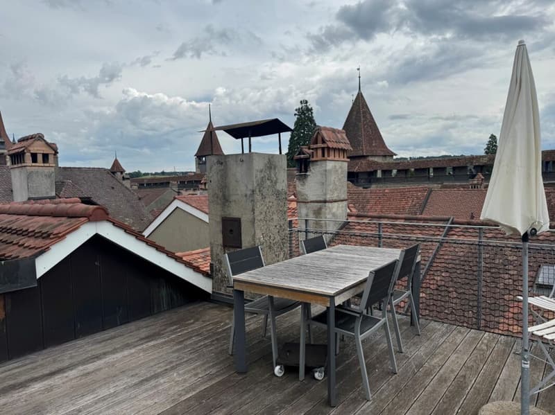 LARGE REAL ESTATE - Rarity in the old town of Murten (13)