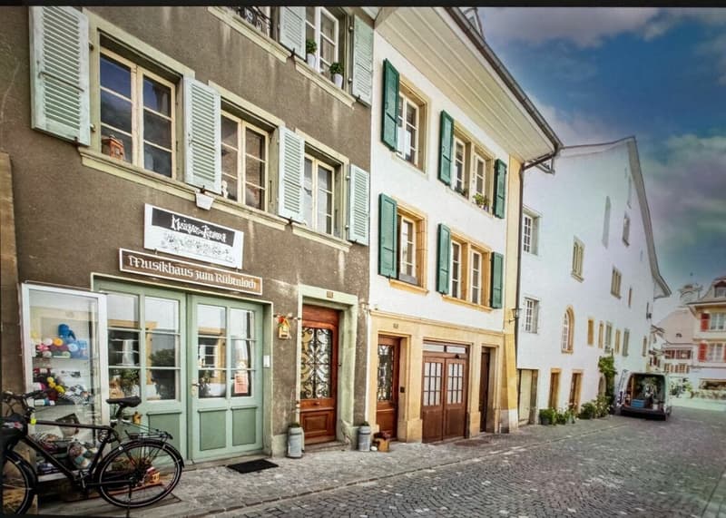 LARGE REAL ESTATE - Rarity in the old town of Murten (14)