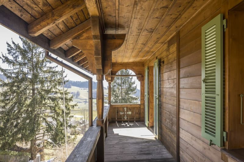 LARGE REAL ESTATE - Charming Chalet with Lake and Mountain View in Goldiwil (6)