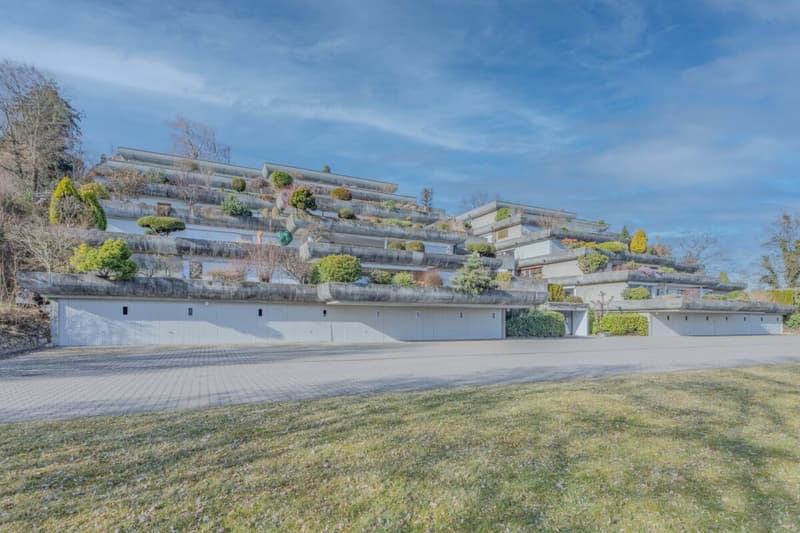 LARGE REAL ESTATE - Exclusive 5.5-room terrace house with panorama of Aaretal and Bernese Alps (4)