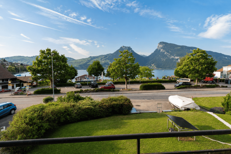 LARGE REAL ESTATE - 2.5-room holiday cottage with lake view in Faulensee (3)