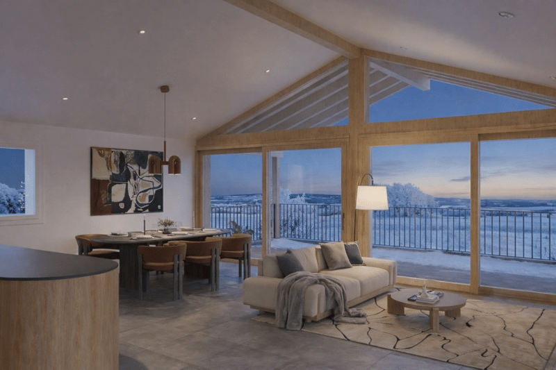 RESERVEES ! Duo de villas d'architecte à construire (3)