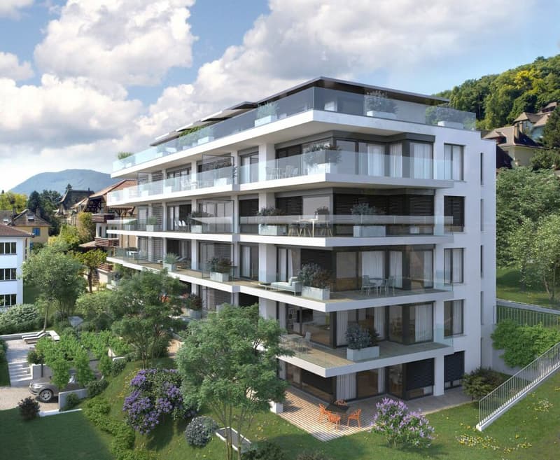 Last apartment in the promotion: 4.5 rooms, 124m2 and 37m2 balcony (1)