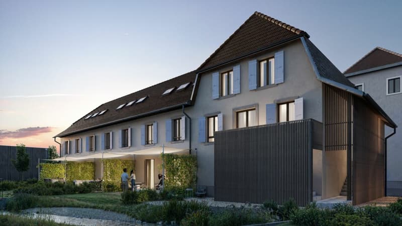 On the Riverbank - Semi-detached house with 4.5 rooms and elegant, bright lines (7)