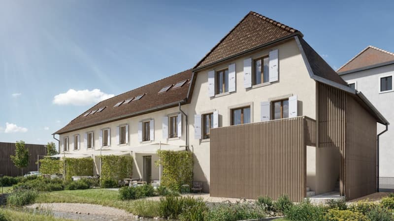 On the Riverbank - Semi-detached house with 4.5 rooms and elegant, bright lines (4)