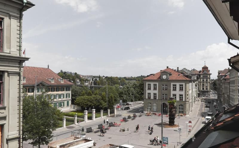 Aussicht aus dem Fenster