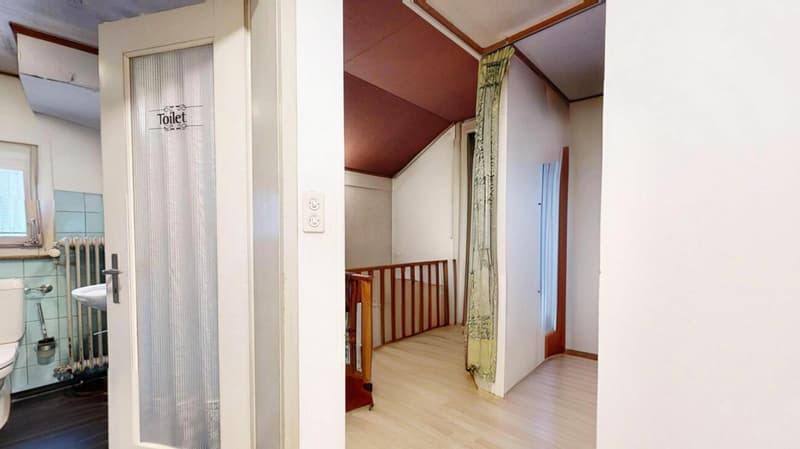 Two-family house with renovation needs and additional building land parcel (6)