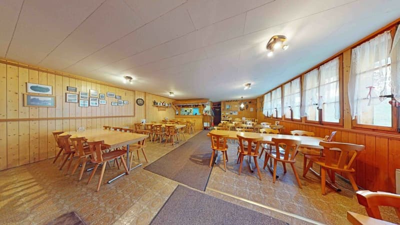 Hotel Pension Alpenrose with 2 restaurants and ski lift in Saxeten (6)