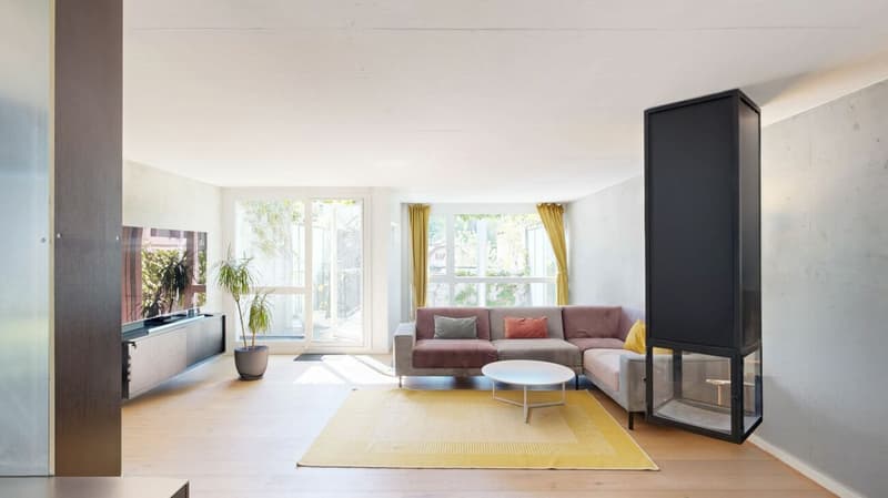 Architectural Gem: Bijou Apartment in Flamatt (2)