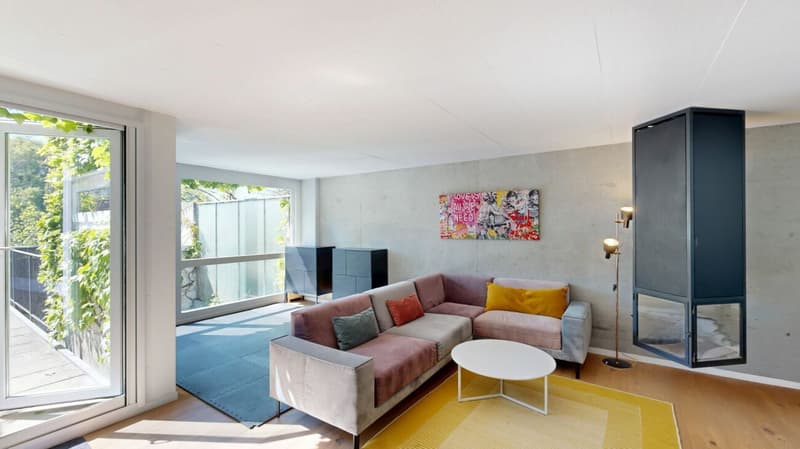 Architectural Gem: Bijou Apartment in Flamatt (3)