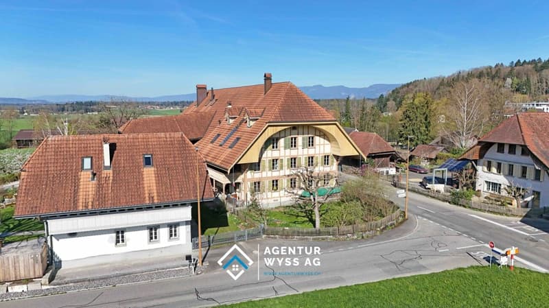 Appartement spacieux de 8,5 pièces avec accès direct au cellier voûté près de Herzogenbuchsee (1)