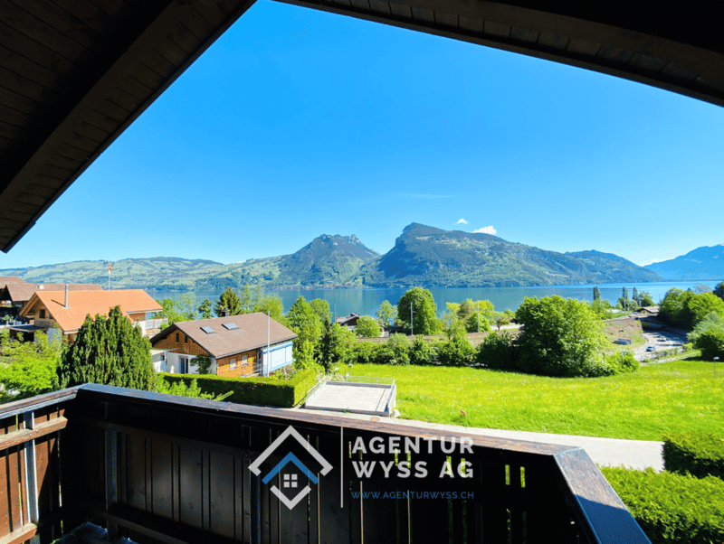 Agentur Wyss AG: Belle maison de 4,5 pièces REFH à Faulensee avec vue sur le lac (4)