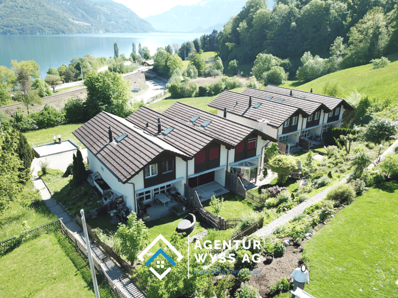 Agentur Wyss AG: Belle maison de 4,5 pièces REFH à Faulensee avec vue sur le lac (1)