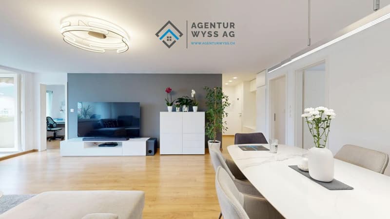 Attractive ownership apartment in Heimberg (1)