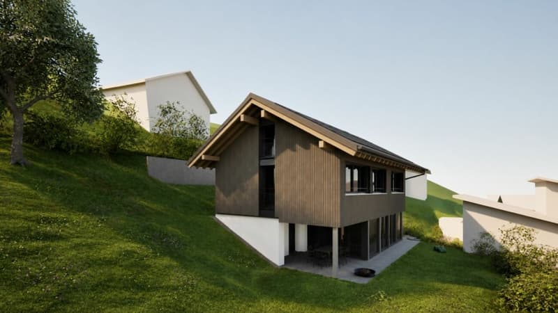 Modernes 4.5 - Zi. Einfamilienhaus mit Charakter (2)