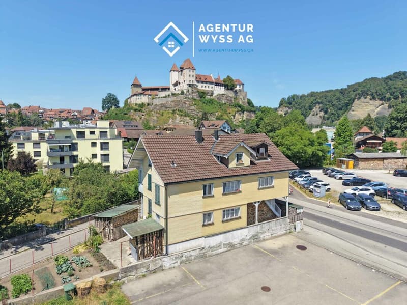 Wohnen mit Schlossblick in Burgdorf (1)