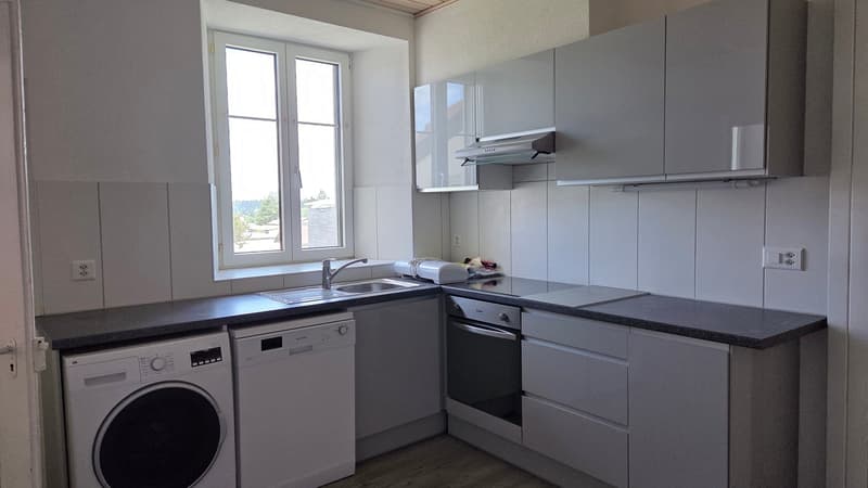 Apartment with 3.5 rooms close to the village center (1)