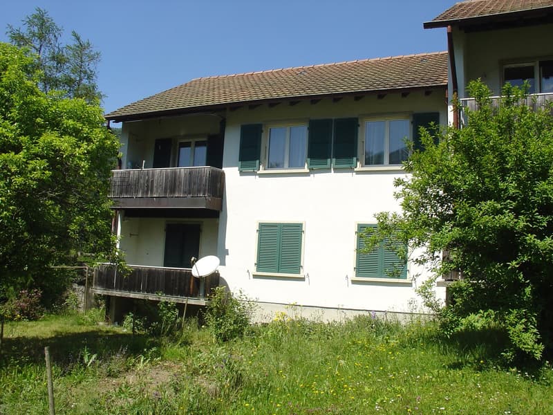 3,5 Zimmer in einem kleinen Haus mit 2 Wohnungen. (10)