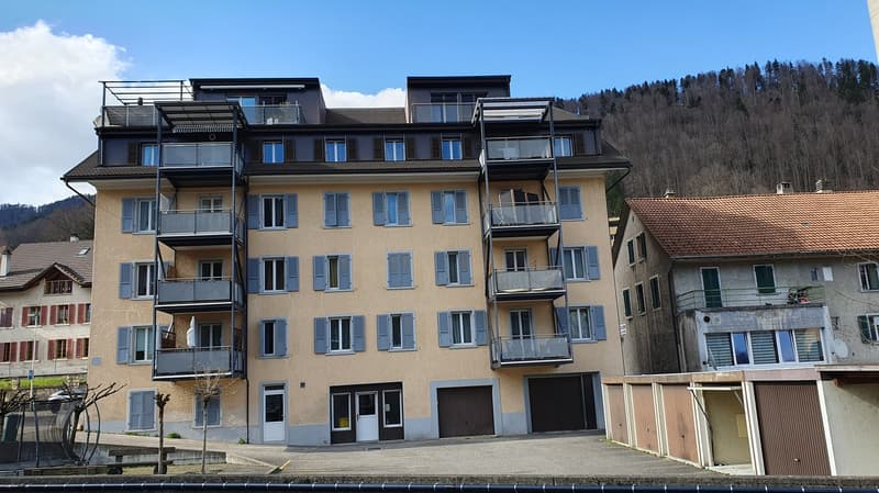 Wohnung zwischen dem CFF-Bahnhof und der Innenstadt gelegen. (3)