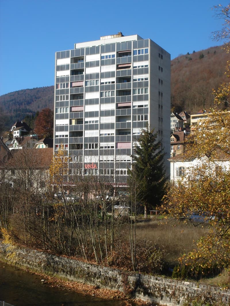 Studio situé entre le centre-ville et la gare CFF. (7)