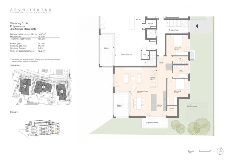 Newly built ground-floor maisonette apartment in a beautiful location (C-1.0) (6)