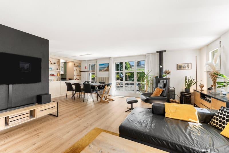 Charmante 4.5-Zimmer-Maisonette-Wohnung in Lyss – Ruhige Lage mit top Anbindung (1)