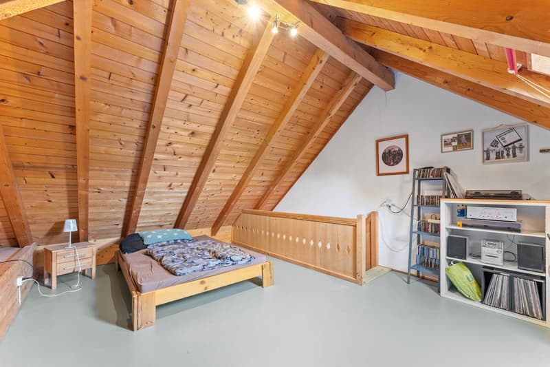 Maisonette di 4,5 locali con camino, galleria e vista lontana nel verde (12)