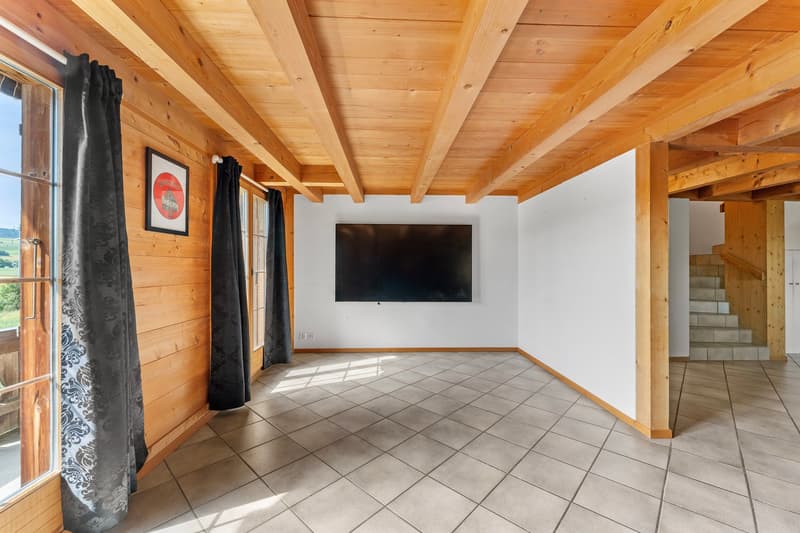 Maisonette di 4,5 locali con camino, galleria e vista lontana nel verde (7)