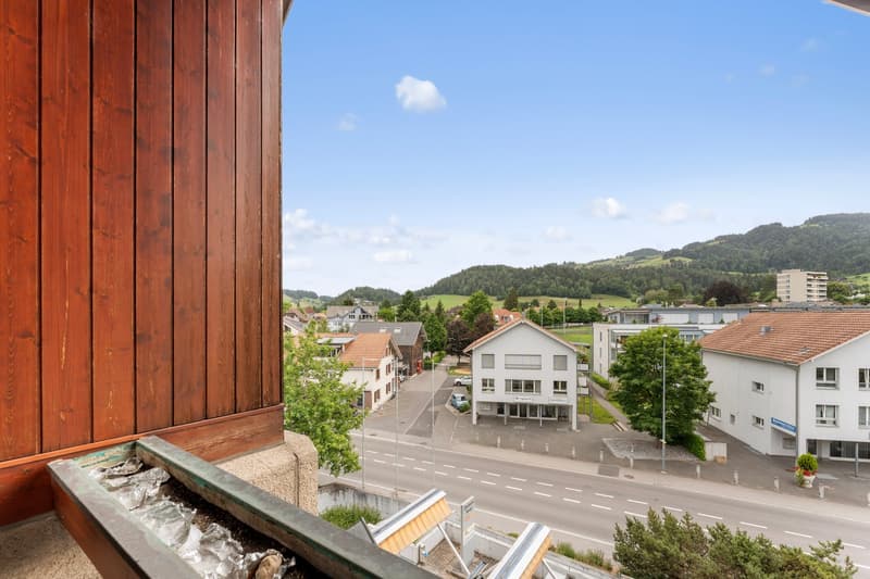 Appartement-maisonnette spacieux 5.5 pièces avec cheminée et vue panoramique (25)
