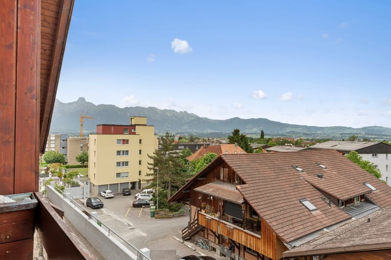 Appartement-maisonnette spacieux 5.5 pièces avec cheminée et vue panoramique (26)