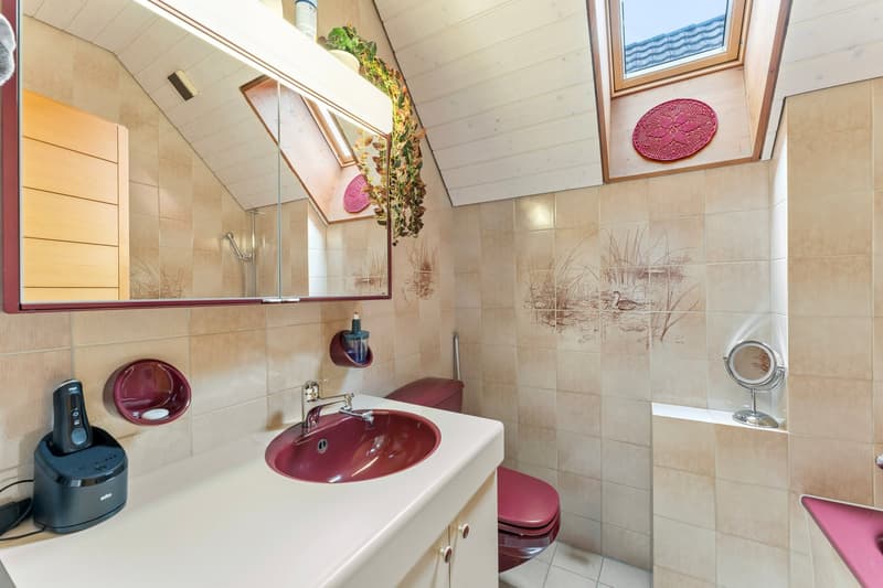 Appartement-maisonnette spacieux 5.5 pièces avec cheminée et vue panoramique (18)