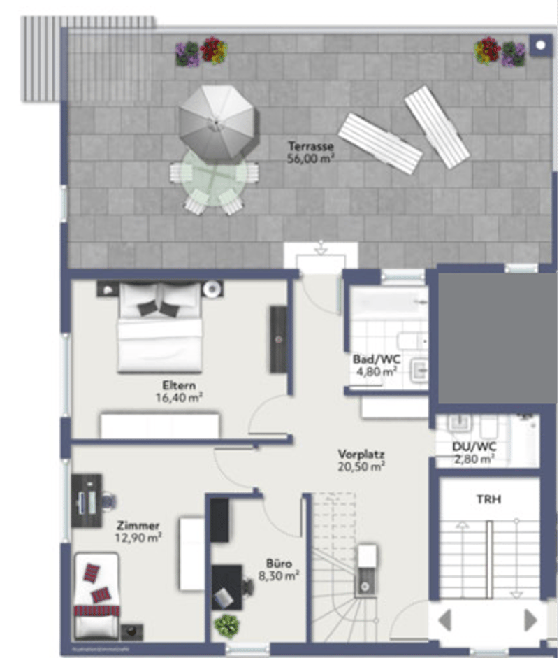 Charmante 4.5-Zimmer-Wohnung mit Charakter in Arch (14)
