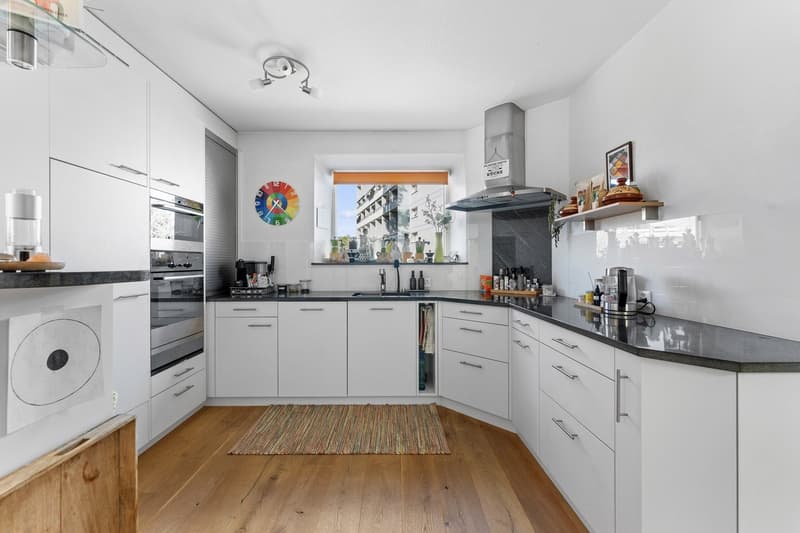Attika mit 93 m² Terrasse an der Zihl | Attique avec terrasse de 93 m² (7)