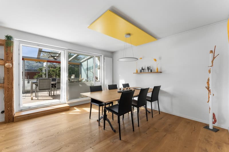 Attika mit 93 m² Terrasse an der Zihl | Attique avec terrasse de 93 m² (5)
