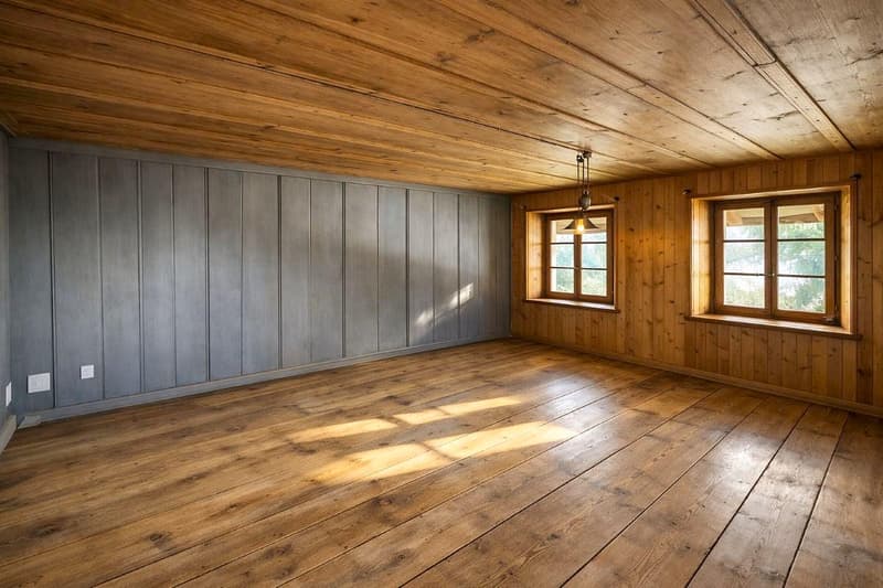 Village Farmhouse - 2'578 m2 plot in village zone and huge potential for expansion! (4)
