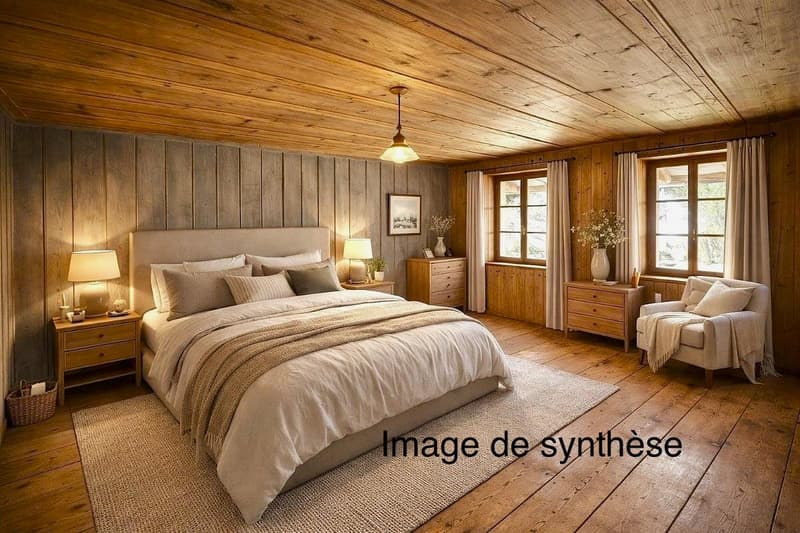 Village Farmhouse - 2'578 m2 plot in village zone and huge potential for expansion! (5)