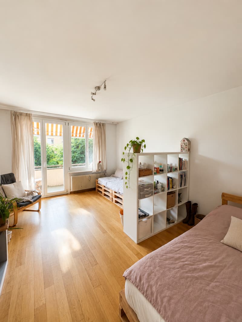 Appartamento di 3 camere con balcone in una posizione tranquilla e centrale a Berna (5)