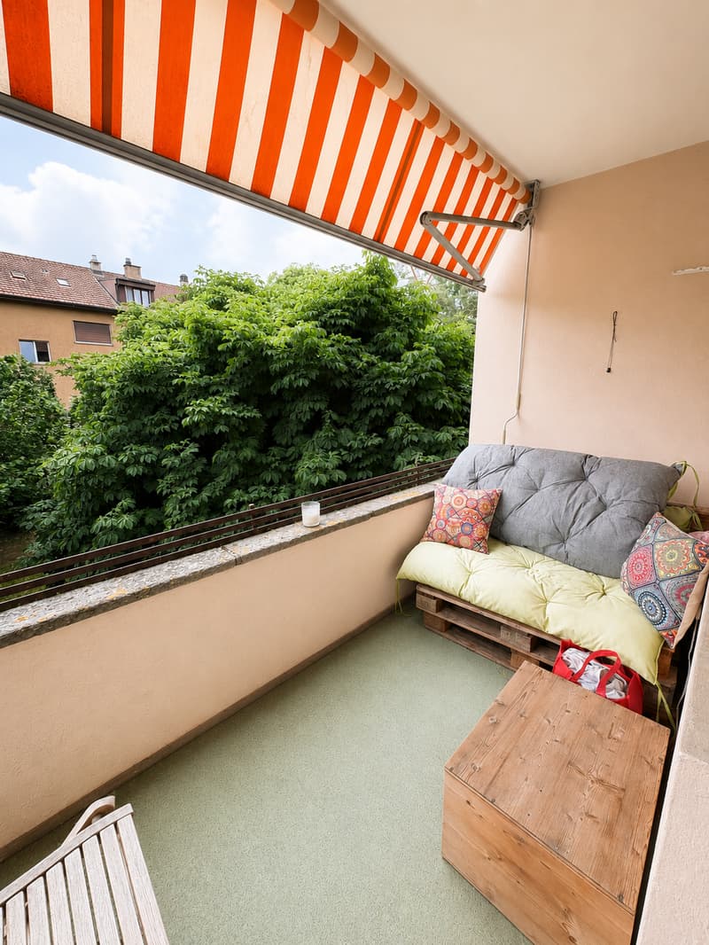 Appartamento di 3 camere con balcone in una posizione tranquilla e centrale a Berna (9)