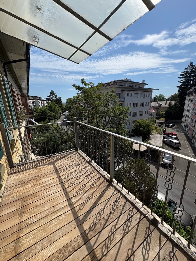 Bright 3-room apartment with balcony and beautiful view in Bern-Länggasse (9)